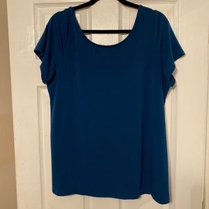 Torrid Top w/lace up detail in back.